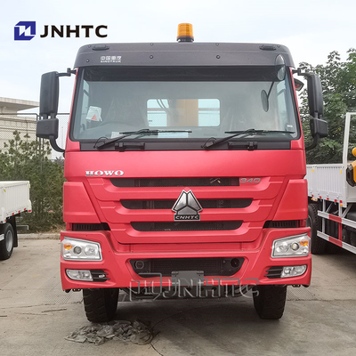 হাও 6x4 সোজা আর্ম ক্রেন ট্রাক 10 চাকা 340hp ক্রেন ট্রাক সঙ্গে মালবাহী