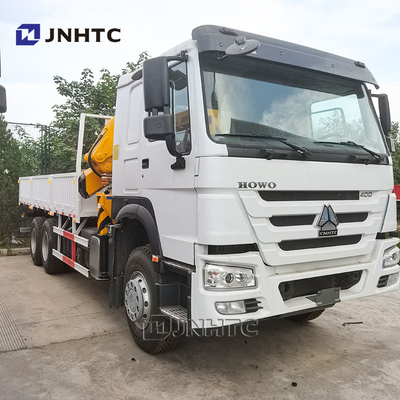 সমস্ত ঘূর্ণন হাও ফোল্ডিং আর্ম ক্রেন 6x4 400hp 10-20T ক্রেন সহ কার্গো