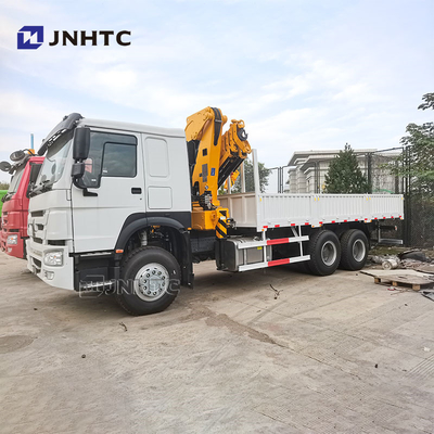 সমস্ত ঘূর্ণন হাও ফোল্ডিং আর্ম ক্রেন 6x4 400hp 10-20T ক্রেন সহ কার্গো