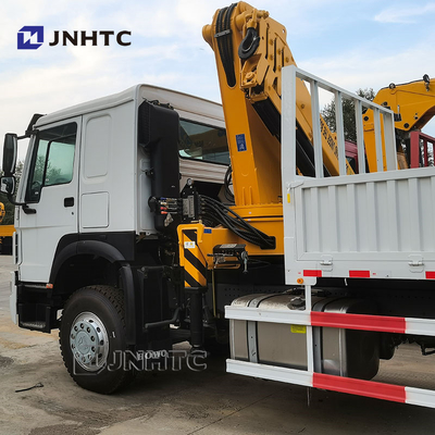 সমস্ত ঘূর্ণন হাও ফোল্ডিং আর্ম ক্রেন 6x4 400hp 10-20T ক্রেন সহ কার্গো