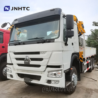সমস্ত ঘূর্ণন হাও ফোল্ডিং আর্ম ক্রেন 6x4 400hp 10-20T ক্রেন সহ কার্গো