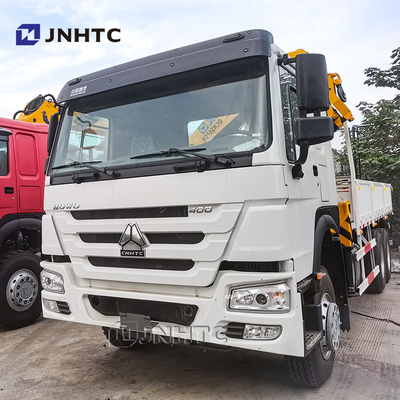 সমস্ত ঘূর্ণন হাও ফোল্ডিং আর্ম ক্রেন 6x4 400hp 10-20T ক্রেন সহ কার্গো