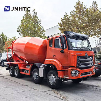 হাও কংক্রিট সিমেন্ট মিক্সার ট্রাক 8X4 380HP 12 চাকা ইউরো 2 4 উচ্চ মানের