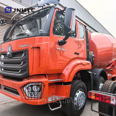 হাও কংক্রিট সিমেন্ট মিক্সার ট্রাক 8X4 380HP 12 চাকা ইউরো 2 4 উচ্চ মানের