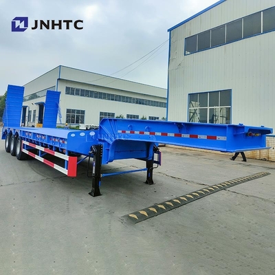 নতুন পণ্য 3 Axles Gooseneck Low Bed Semi Trailer কাস্টমাইজযোগ্য এবং সূক্ষ্ম