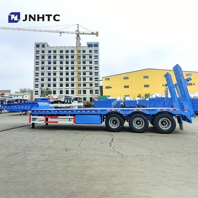 নতুন পণ্য 3 Axles Gooseneck Low Bed Semi Trailer কাস্টমাইজযোগ্য এবং সূক্ষ্ম