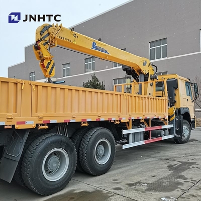 6x4 10 চাকা 380hp 10T ভাল দাম সহ হাও সোজা আর্ম কার্গো