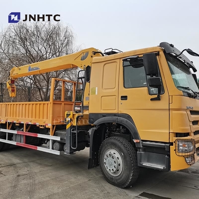 6x4 10 চাকা 380hp 10T ভাল দাম সহ হাও সোজা আর্ম কার্গো