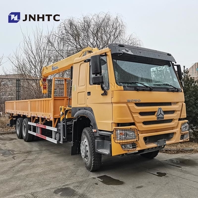 6x4 10 চাকা 380hp 10T ভাল দাম সহ হাও সোজা আর্ম কার্গো