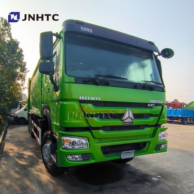 সিনোট্রুক HOWO কম্প্যাক্টর আবর্জনা ট্রাক 6X4 14m3 340HP 10 চাকা গরম বিক্রি
