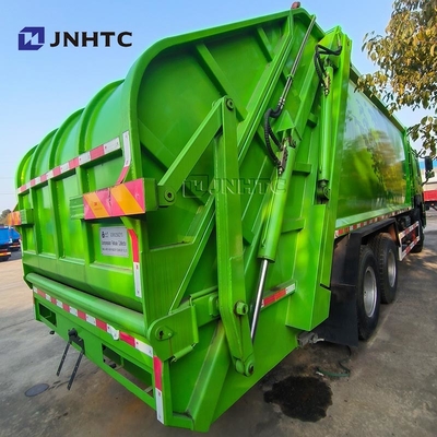 সিনোট্রুক HOWO কম্প্যাক্টর আবর্জনা ট্রাক 6X4 14m3 340HP 10 চাকা গরম বিক্রি