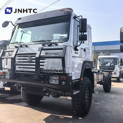 দ্রুত ডেলিভারি SINOTRUK HOWO 4X4 মালবাহী যানবাহন ট্রান্সমিশন ওজন ট্রাক চ্যাসি