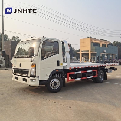 হাওও ফ্ল্যাটবেড লাইট ডুয়ি ড্রেকার টাক ট্রাক 4X2 3-5 টন সস্তা দামের সাথে বিক্রয়ের জন্য