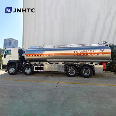 সিনোট্রুক HOWO জ্বালানি ট্যাঙ্ক ট্রাক 8X4 400HP 28000L 35000L 30000lL উচ্চ মানের