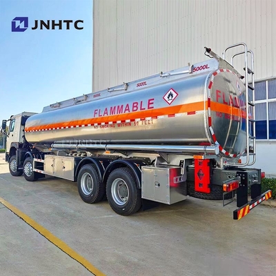 সিনোট্রুক HOWO জ্বালানি ট্যাঙ্ক ট্রাক 8X4 400HP 28000L 35000L 30000lL উচ্চ মানের