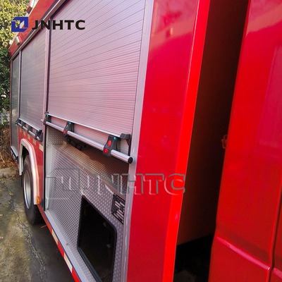 নতুন সিনোট্রাক হাও 4x2 হালকা দায়িত্ব ফায়ার ফাইটিং ট্রাক সঙ্গে জল পাম্প ট্রাক উচ্চ মানের