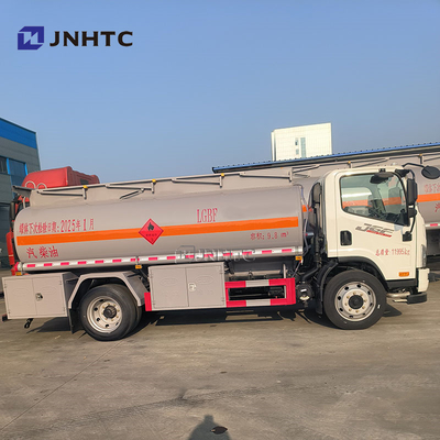 FAW 5000 লিটার লাইট ডিজেল তেল পরিবহন ক্ষমতা জ্বালানি ট্যাংক ট্যাঙ্কার ট্রাক বিক্রয়