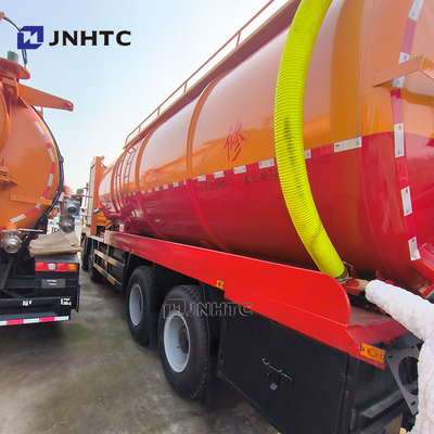 SHACMAN M3000 8X4 18-25m3 12 চাকা ভ্যাকুয়াম নিকাশী শোষণ ট্রাক সস্তা দাম গরম বিক্রয়
