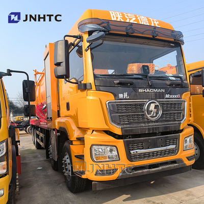 SHACMAN M3000 8X4 18-25m3 12 চাকা ভ্যাকুয়াম নিকাশী শোষণ ট্রাক সস্তা দাম গরম বিক্রয়