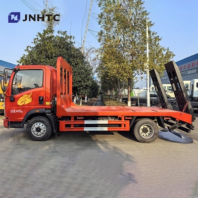 ভাল দাম HOWO Wrecker ট্রাক 4X2 165HP মিনি Camioneta ফ্ল্যাটবেড কার্গো সঙ্গে সিঁড়ি ট্রাক