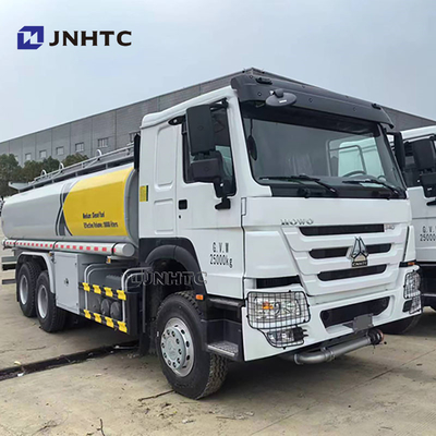 সিনোট্রুক হাও তেল ট্যাঙ্ক ট্রাক 6x4 340hp ক্ষমতা 12 চাকা জ্বালানী ট্যাঙ্ক ট্রাক বিক্রয় জন্য