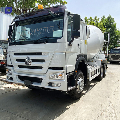 SINOTRUK HOWO কংক্রিট মিশ্রণ ট্রাক 6x4 10 চাকা 400HP কংক্রিট মিশ্রণ ট্রাক সস্তা এবং ভাল