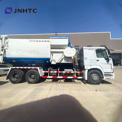 HOWO NX আবর্জনা ট্রাক কম্প্যাক্টর 6x4 290HP ক্যান পরিষ্কারের ট্রাক আবর্জনা কম্প্যাক্টর ট্রাক