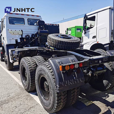 শ্রেষ্ঠ Beiben ট্র্যাক্টর ট্রাক Euro3 EGR 380hp 6x6 প্রাইম মুভার এবং দীর্ঘ সেবা জীবন সঙ্গে ট্রেলার