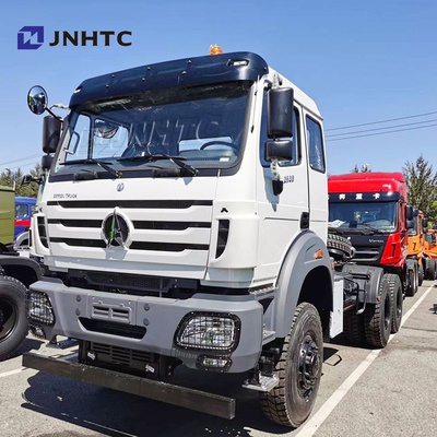 শ্রেষ্ঠ Beiben ট্র্যাক্টর ট্রাক Euro3 EGR 380hp 6x6 প্রাইম মুভার এবং দীর্ঘ সেবা জীবন সঙ্গে ট্রেলার