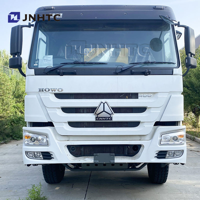 সিনোট্রুক হাও ক্রেন ট্রাক 8X4 10 টন কার্গো ফোল্ডিং ক্রেন 16 চাকা 400hp সঙ্গে বিক্রয়