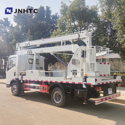 হাওও উচ্চ উচ্চতা অপারেশন ট্রাক 4x2 হালকা ট্রাক 16M এয়ার ওয়ার্কিং প্ল্যাটফর্ম সহ