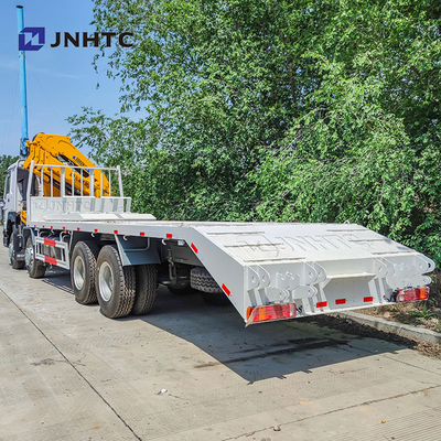 নতুন হাওও ক্রেন ট্রাক 8X4 10 টন কার্গো ফোল্ডিং ক্রেন 16 চাকা সঙ্গে সেরা মূল্য