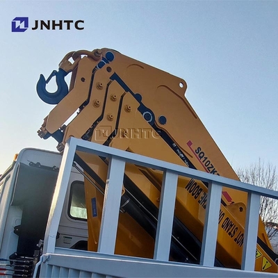 HOWO ক্রেন ট্রাক 6x4 400HP 10 টন বুম ক্রেন ট্রাক সহ কার্গো ট্রাক