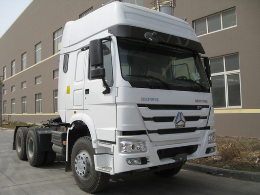Sinotruk 6x4 371hp ডিজেল ট্র্যাক্টর ট্রাক / ট্রাক্টর ট্রেলার ট্রাক ZZ4257V3447C1