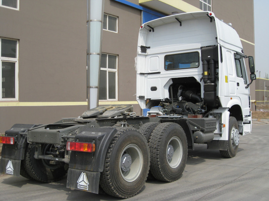 Sinotruk 6x4 371hp ডিজেল ট্র্যাক্টর ট্রাক / ট্রাক্টর ট্রেলার ট্রাক ZZ4257V3447C1