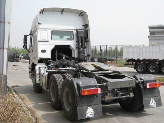 Sinotruk 6x4 371hp ডিজেল ট্র্যাক্টর ট্রাক / ট্রাক্টর ট্রেলার ট্রাক ZZ4257V3447C1