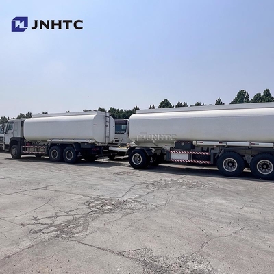 নতুন হাও তেল ট্যাঙ্ক ট্রাক 6x4 380hp ক্ষমতা 10 চাকা 20000 লিটার জ্বালানী ট্যাঙ্ক ট্রাক বিক্রয়ের জন্য