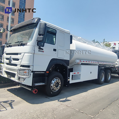 কারখানার দাম সিনো হাও 6x4 8x4 20 সিবিএম তেল জ্বালানী ট্যাঙ্ক ট্রাক পরিবহন জ্বালানী ট্যাঙ্ক ট্রাক বিক্রয়