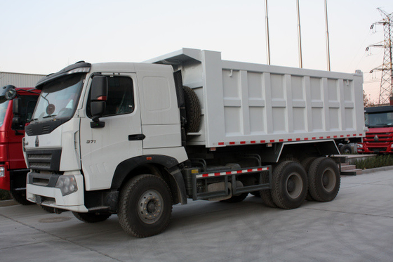 এলএইচডি নিউ 6x4 হাও এ 7 40-50T টন বাণিজ্যিক ভারী দায়িত্ব ডাম্প ট্রাক জেড3257 এন3847 এএন 1