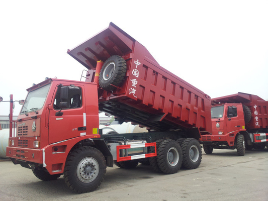 সিনোট্রুক 6x4 10 চাকা ভারী ডাম্প ট্রাক 70 টি 30 এম 3 মাইনিং টিপার ট্রাক এলএইচডি 371hp