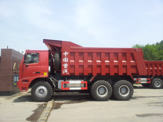 সিনোট্রুক 6x4 10 চাকা ভারী ডাম্প ট্রাক 70 টি 30 এম 3 মাইনিং টিপার ট্রাক এলএইচডি 371hp