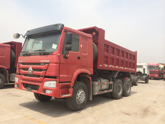 16m³ 6x4 336hp হাওও ভারী দায়িত্ব ডাম্প ট্রাক মাটি পরিবহন জন্য / বালি