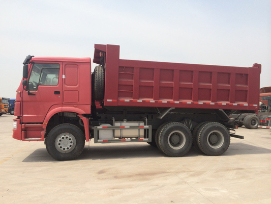 6x4 16m3 10 চাকা এলএইচডি ভারী দায়িত্ব টিপার ট্রাক ত্রিভুজ ব্র্যান্ড টায়ার Tr668 Tr691 সহ