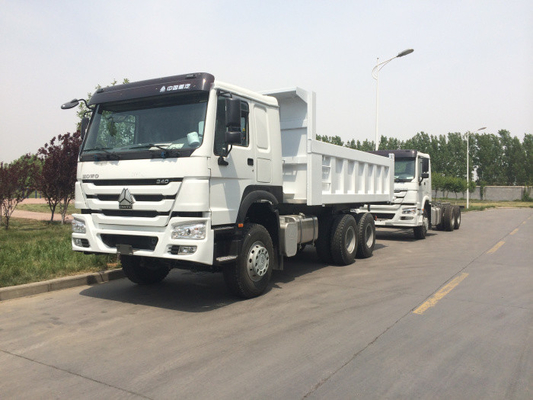 20 এম 3 371 এইচপি 6x4 10 টায়ার ভারী সরঞ্জাম ডাম্প ট্রাক 40 টি লোড ক্যাপাসিটি সিনোট্রুক হাও 7 মডেল
