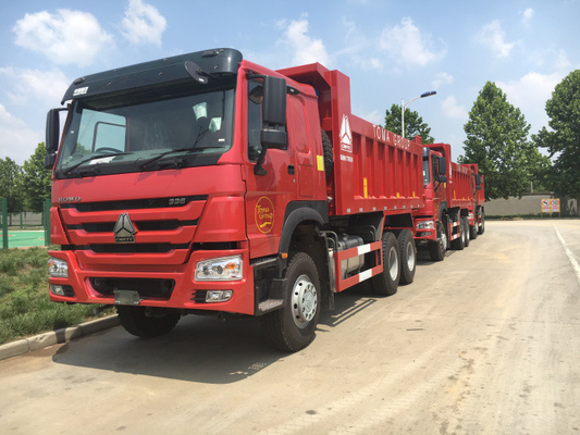 সিনটুকু হাও 6x4 ডাম্প ট্রাক 18 এইচএফ9 ফ্রন্ট এক্সেল এবং এইচসি 16 রিয়ার এক্সেল সহ সিবিএম