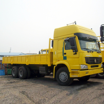 40-50T এর জন্য সিনোট্রুক হাও 7 মডেলের হলুদ রঙ 6x4 10 হুইলারের কার্গো ট্রাক