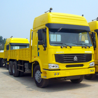 40-50T এর জন্য সিনোট্রুক হাও 7 মডেলের হলুদ রঙ 6x4 10 হুইলারের কার্গো ট্রাক