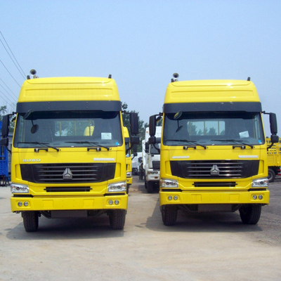 40-50T এর জন্য সিনোট্রুক হাও 7 মডেলের হলুদ রঙ 6x4 10 হুইলারের কার্গো ট্রাক