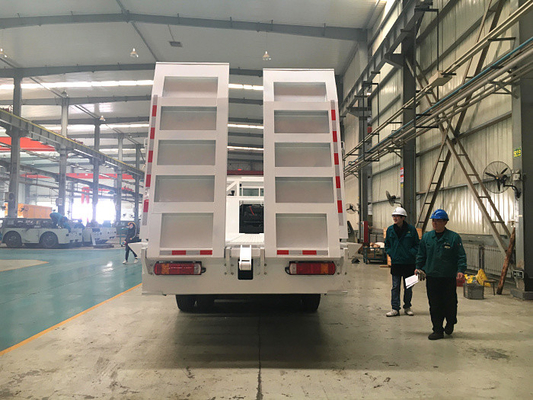 SINOTRUK 6 এক্স 4 ভারী কার্গো ট্রাক ল্যান্ডিং লেগ লিফ্ট সিস্টেম গুণমান সেমি ট্রেলার জন্য