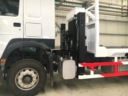 SINOTRUK 6 এক্স 4 ভারী কার্গো ট্রাক ল্যান্ডিং লেগ লিফ্ট সিস্টেম গুণমান সেমি ট্রেলার জন্য